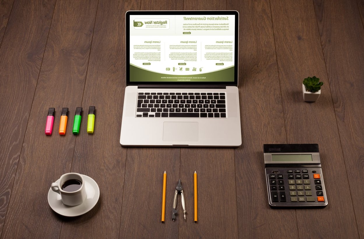 website launch checklist laptop
