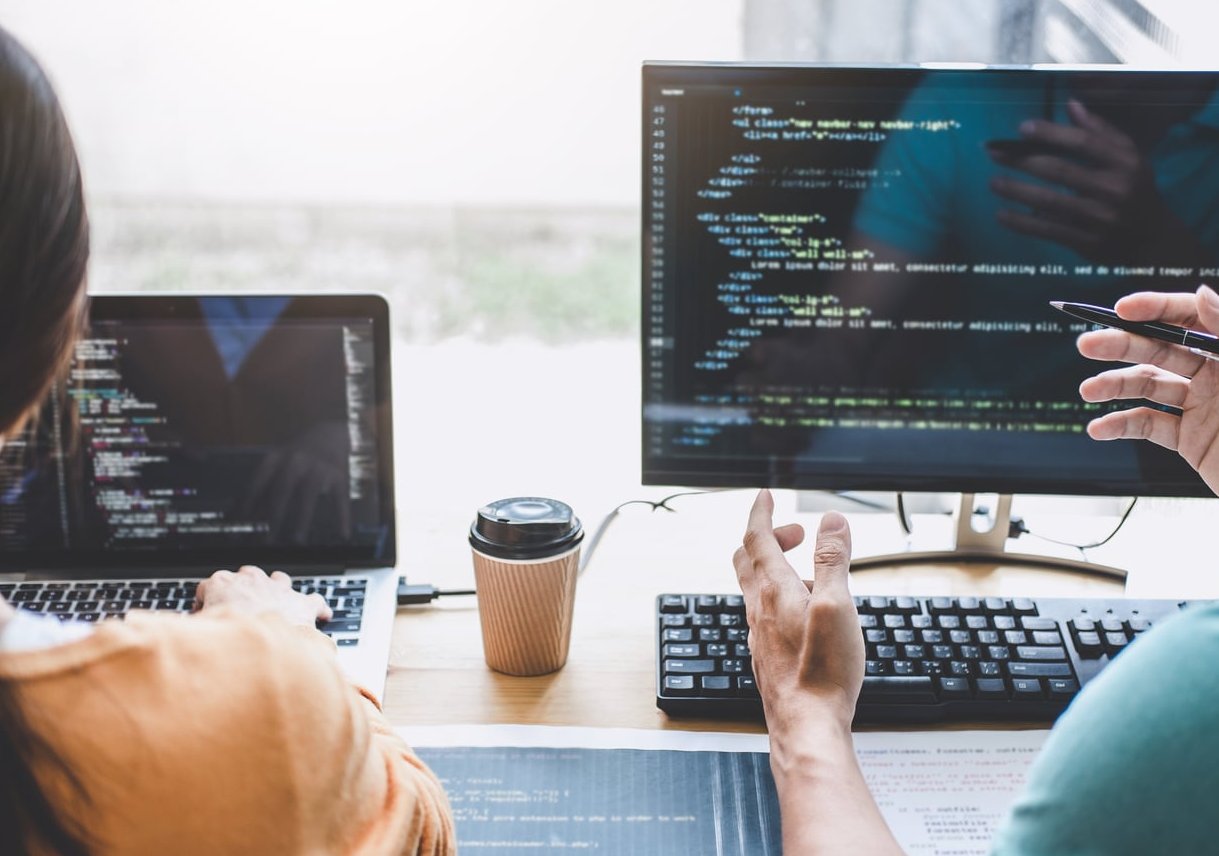 laptop coding wordpress