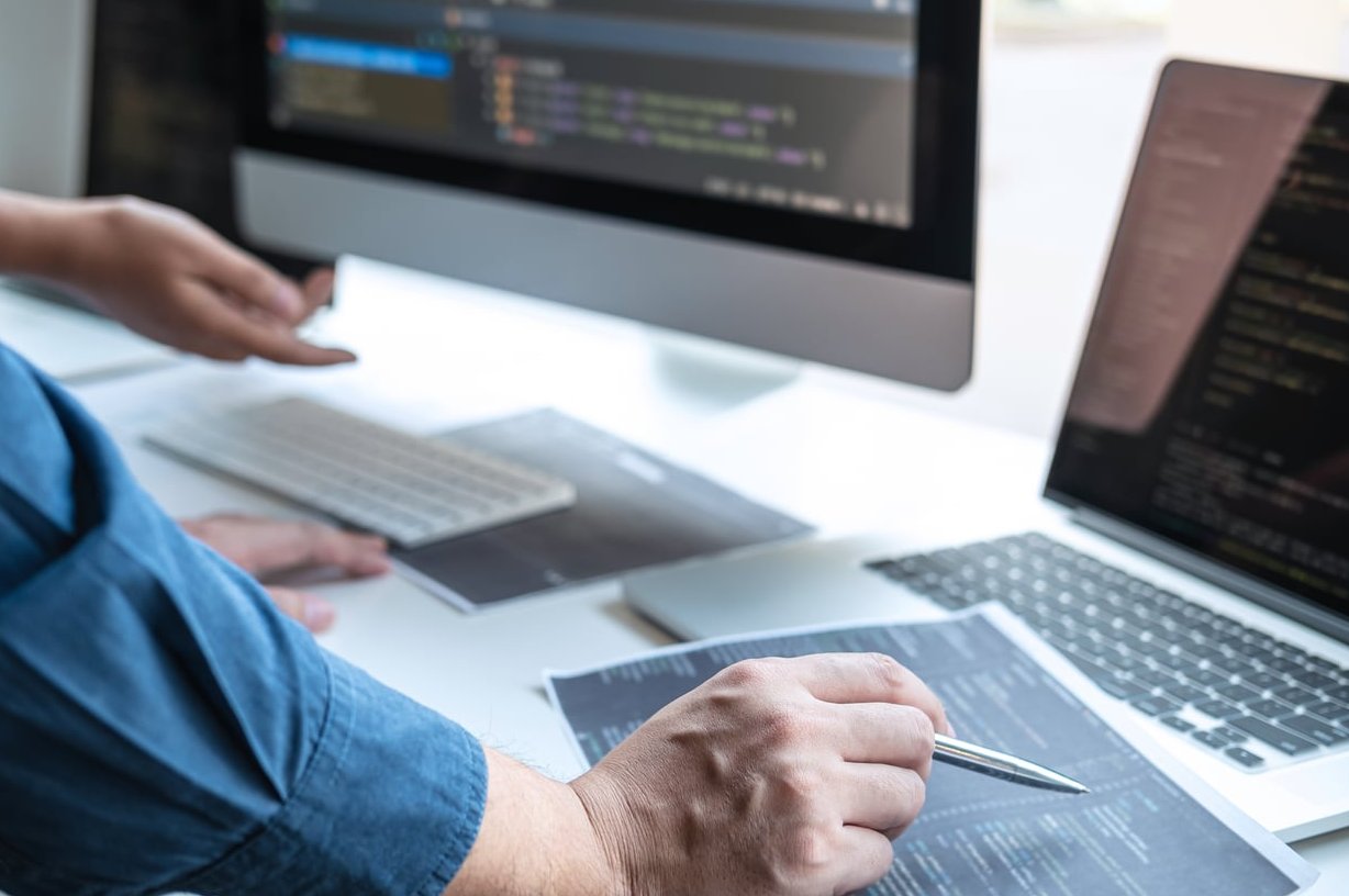 laptop coding wordpress